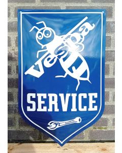 Vespa servicesköld