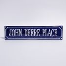 John Deere place Blå