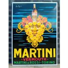 emaljskylt Martini - vermouth & rossi - torino