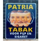 emaljskylt PATRIA TOBACCO - För pipa och cigarett