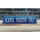 Scania parking only