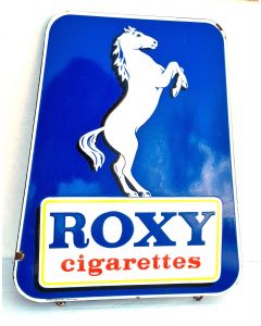 Roxy cigarettes emalj