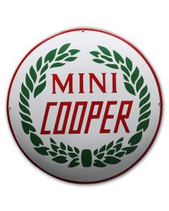 Mini cooper emalj