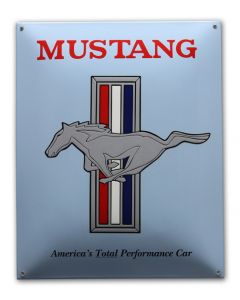 Mustang emalj Blå