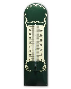 Dekorativa termometer grön