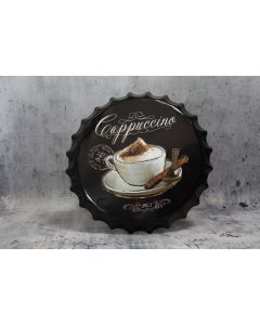 Cappuccino reklamskylt