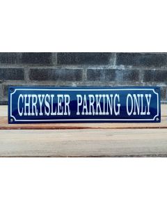 Chrysler parking only