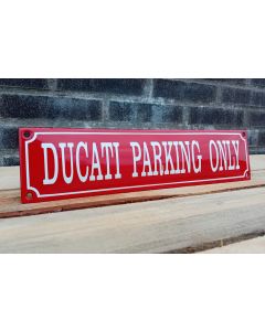 Ducati Parking Only RÖTT