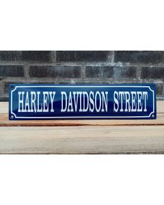 Harley Davidson street Blä