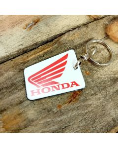 Honda emalj nyckelring