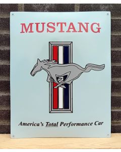 Mustang emalj Blå