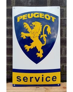 Peugeot service emalj