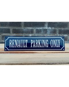 Renault parking only