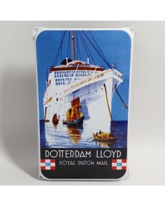 Emalj reklamskylt Rotterdam Lloyd
