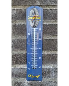 Emaille termometer Goodyear racingdäck
