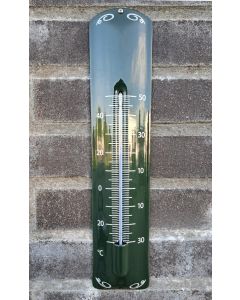 Termometer deco grön