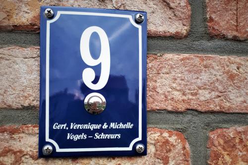 Emalj Dörrklocka skyltar