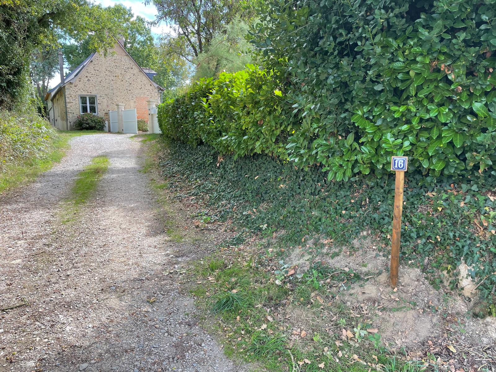 Husnummer Blå emalj