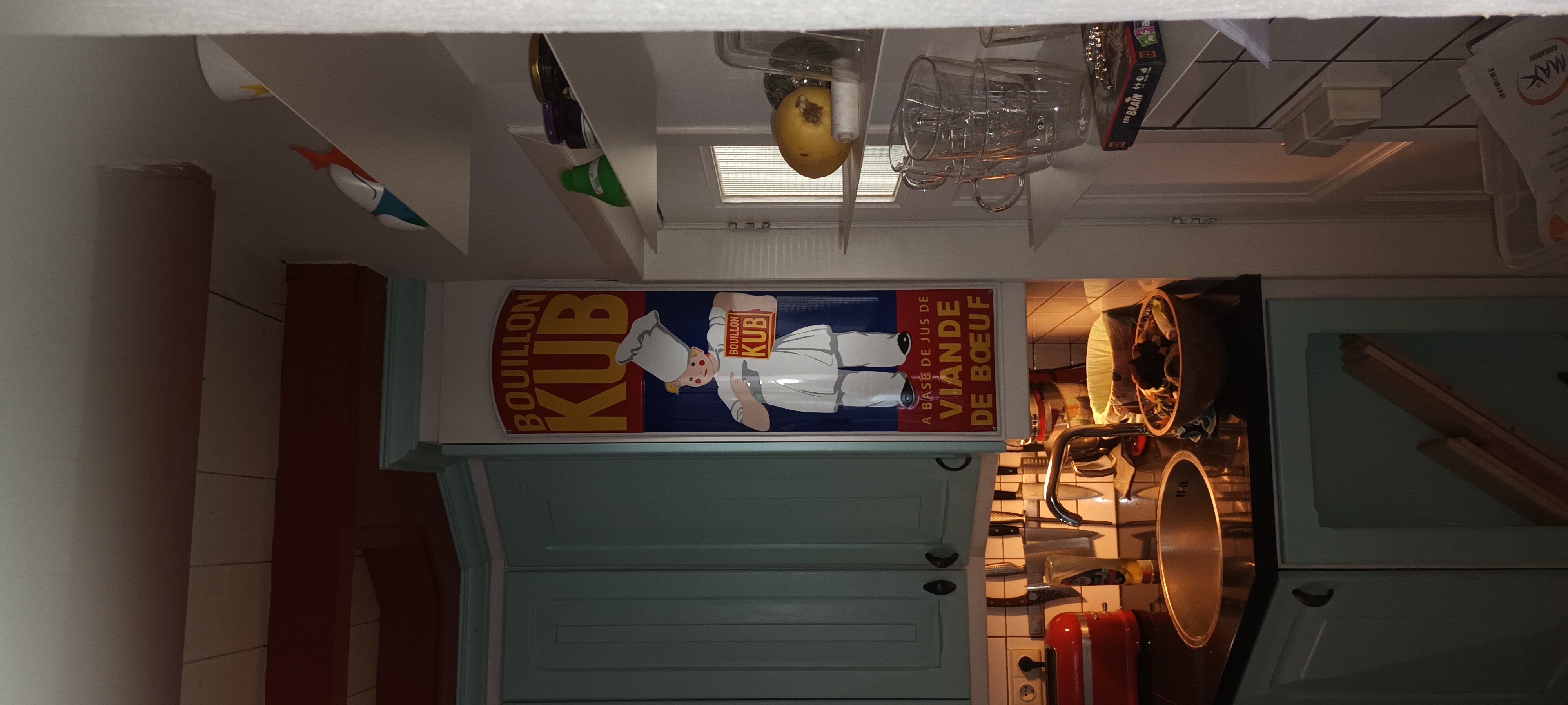 Bouillon Kub marmiton viande de boeuf STOR emalj